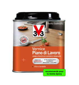 Vernis adapté au contact alimentaire