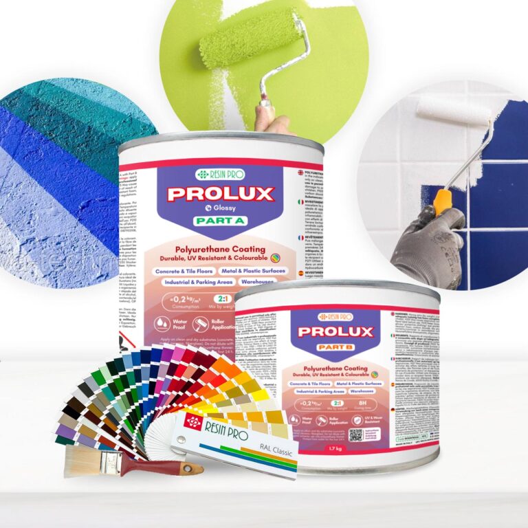PROLUX – Peinture Carrossable pour Carrelage, Béton, Plastique et Métal