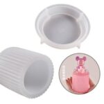 Moule de Boîte de Rangement Cylindrique en Silicone DIY