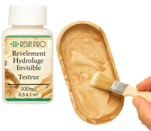 NatuVernis Revêtement hydrofuge invisible et écologique pour objets en NatuResin