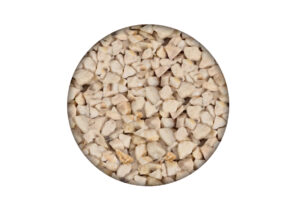 Échantillons 10×10 – Gravier drainant stabilisé avec résine - Crème