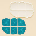 Moule “6 dessous de verre” en silicone