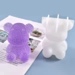 Moule en silicone Ours diamant