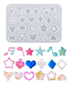 Moule en silicone pour créations en résine époxy