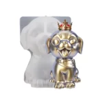 Moule en silicone 3D – Chien pour résine