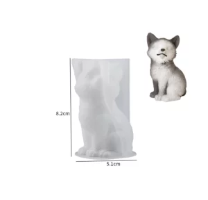 Moule en silicone 3D "Renard"