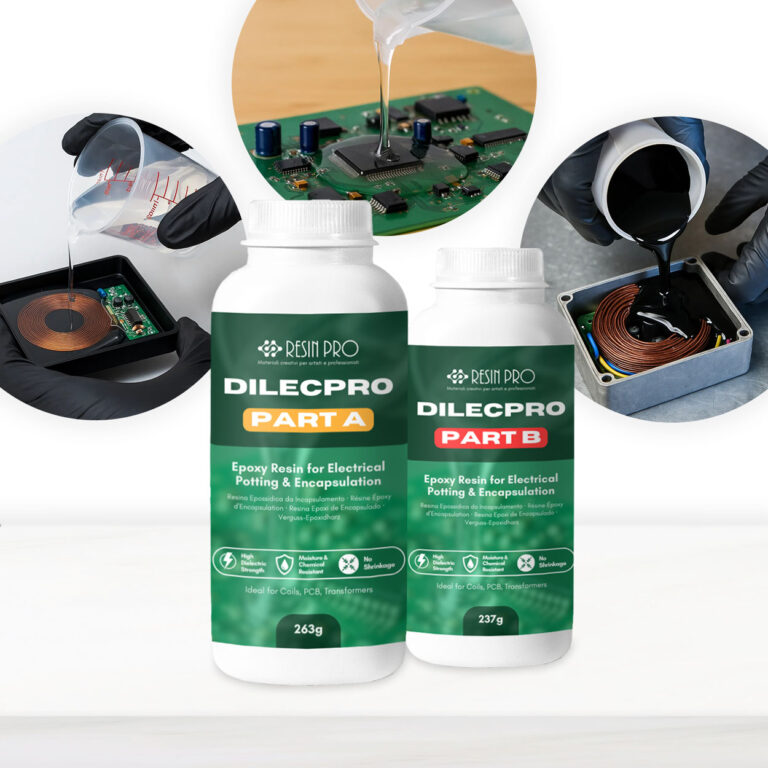 DilecPro – Résine Époxy pour Encapsulation Électrique (Potting & Encapsulation)