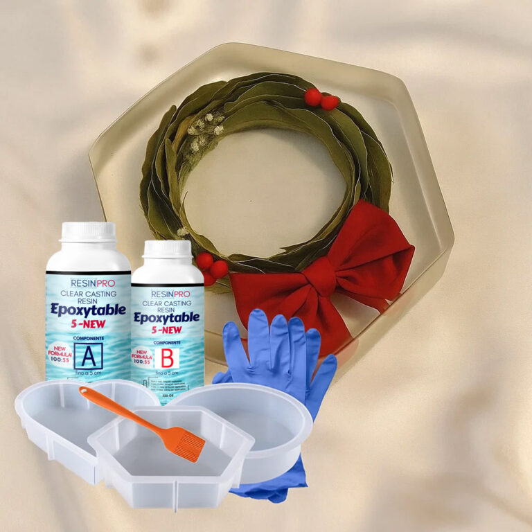 Resin Memory Box - Kit + moule rond