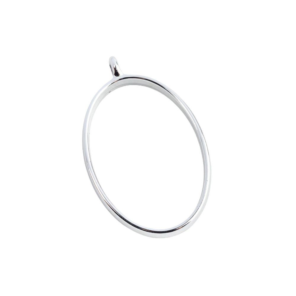 Cadres ovales ouverts en métal – Lot de 5